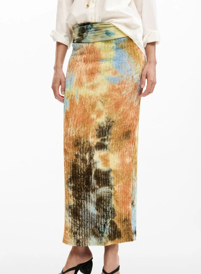 ديسيجوال ملمس التنورة الطويلة